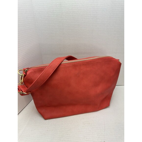 Steve Madden Large Dusty‎ Rose Tote With matching Red Cross Bag - Picture 9 of 14